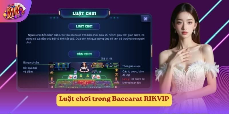 Luật chơi trong Baccarat RIKVIP Luật chơi trong Baccarat RIKVIP